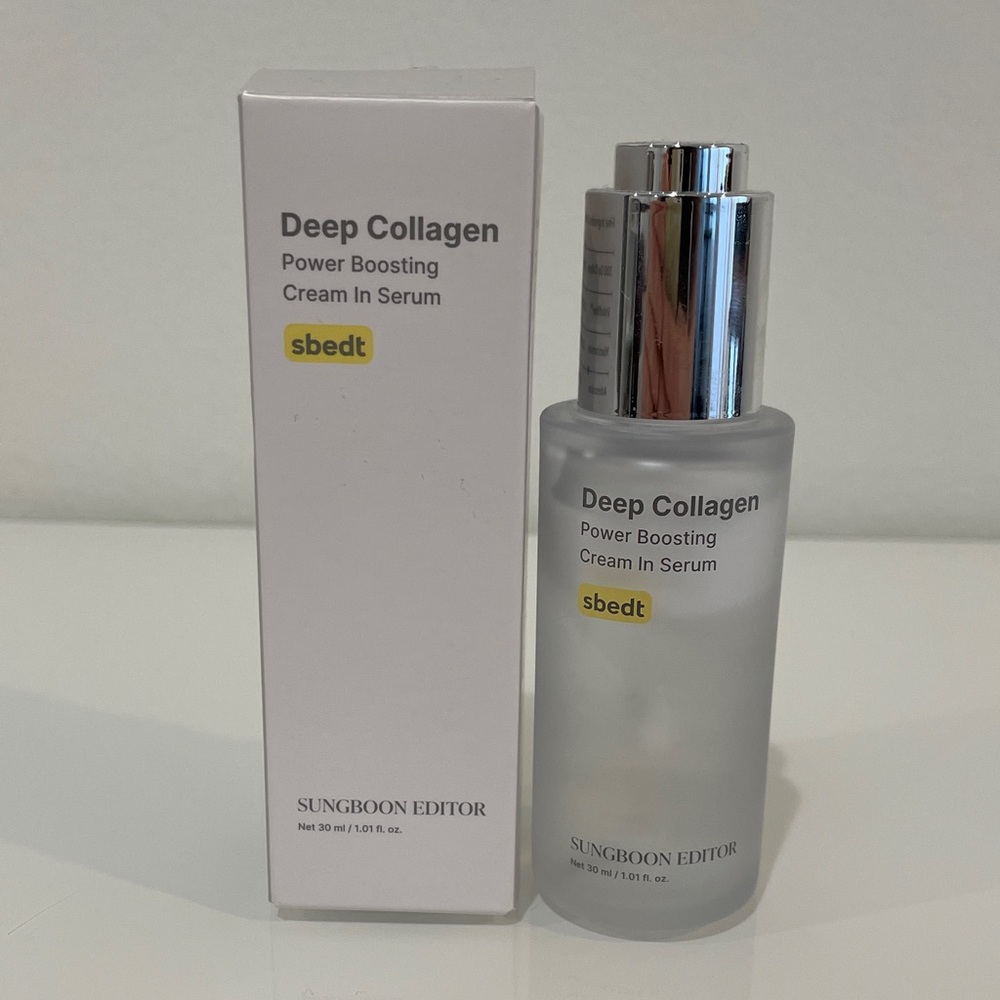 Deep Collagen Power Boosting Cream in Serum - sbedt